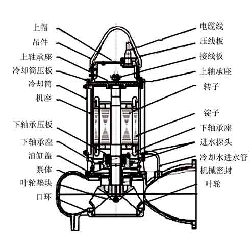 污水提升泵產品參數(shù)